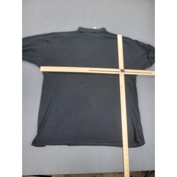 Wickers Shirt Mens XL Black Merino Wool Blend Base Layer Long Sleeve Running USA - Picture 5 of 7